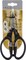Tim Holtz Small Titanium Scissors - 7 Inch Mini Snips with Micro Serrated Blade - Non Stick Craft Tool for Cutting Paper, Fabric, and Sewing - Black Comfort Grip Handles